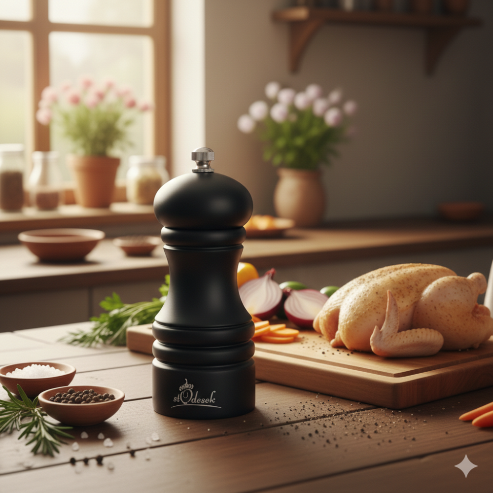 Młynek czarny do przypraw, pieprzu, soli CR12. 2.png