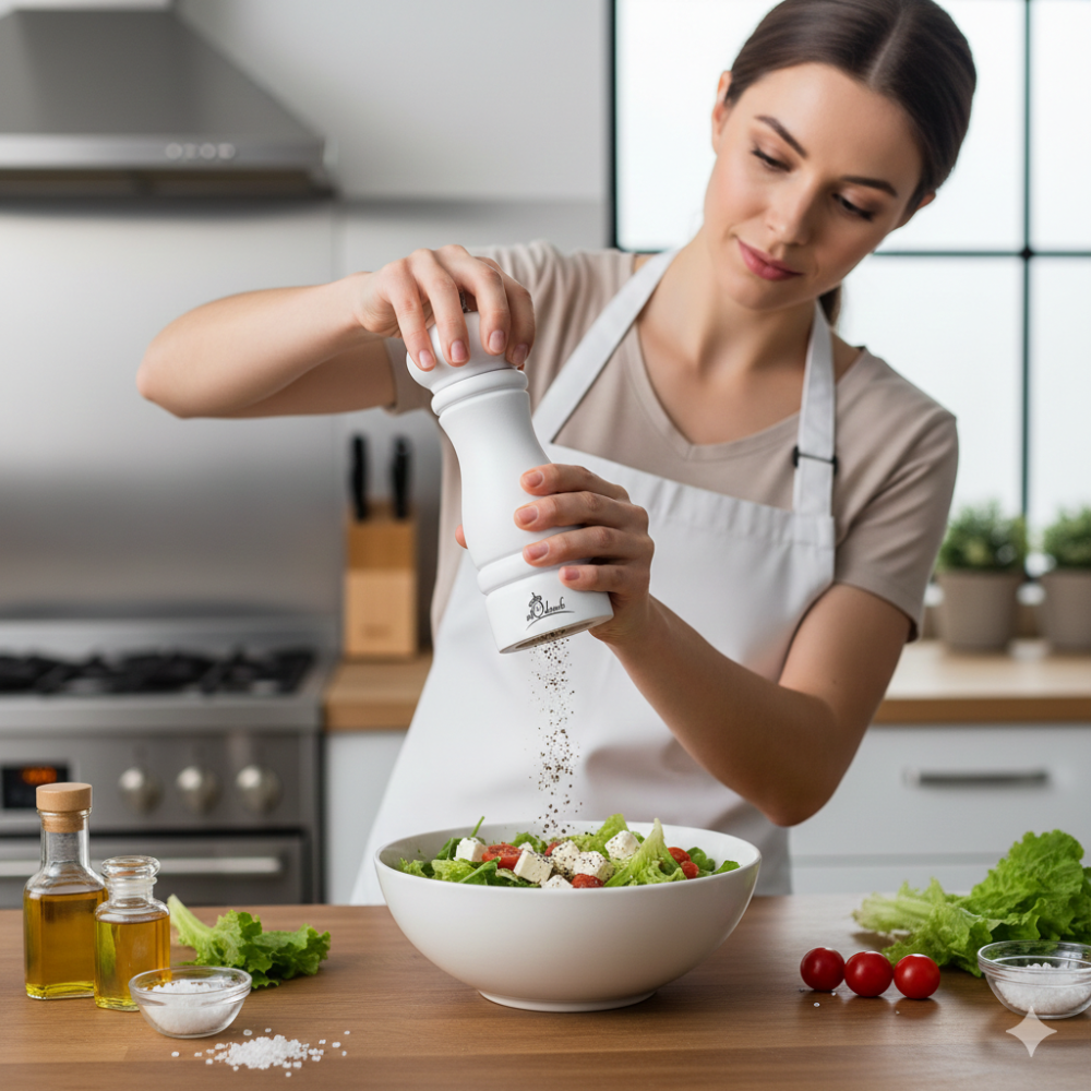 Młynek biały do przypraw, pieprzu, soli AP15B1.png