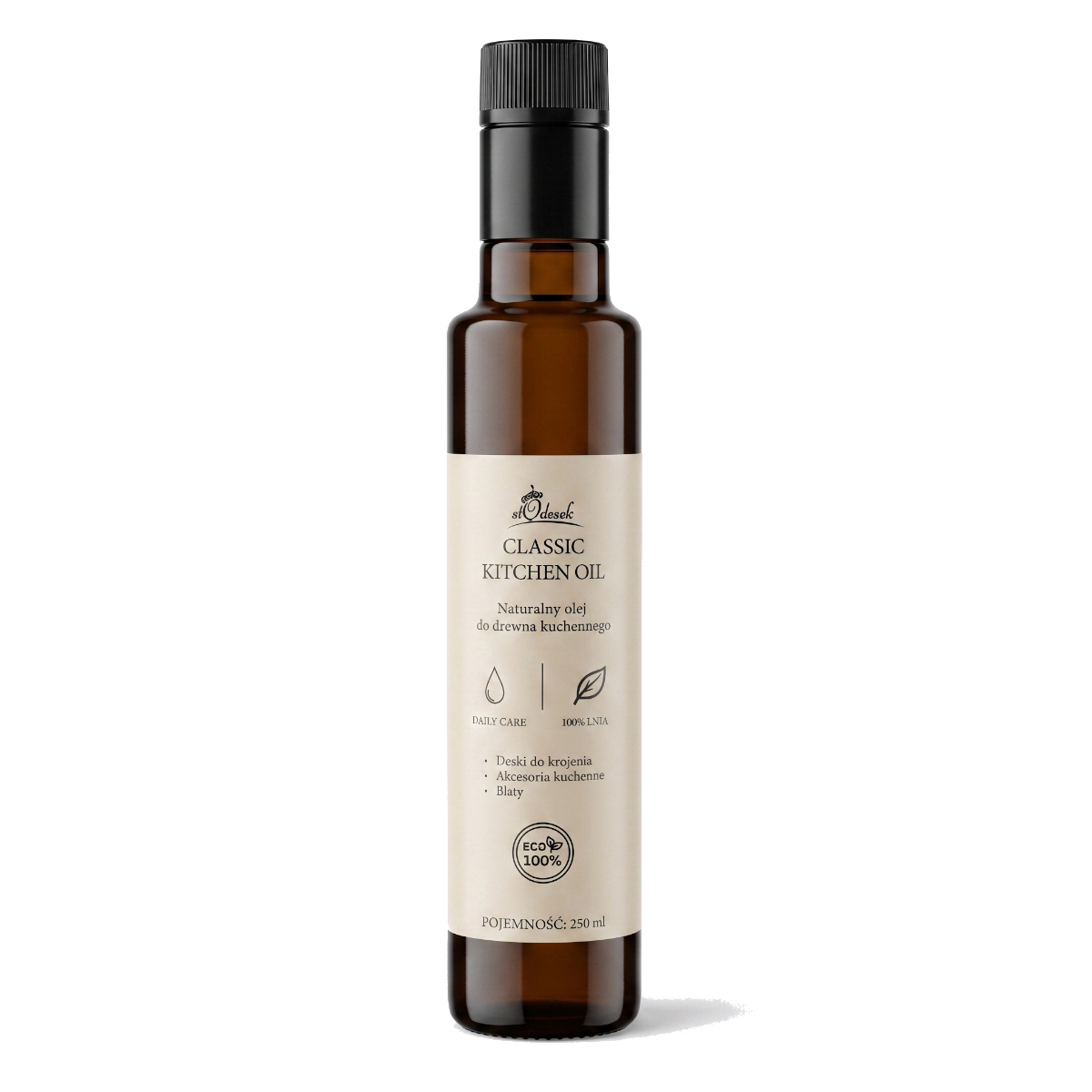 Stodesek Classic Kitchen Oil 250ml – Wydajny olej do desek do krojenia