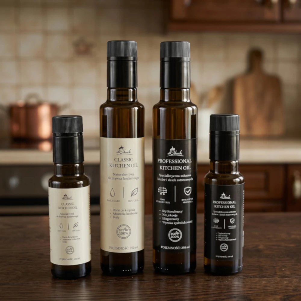 Stodesek Classic Kitchen Oil 250ml – Wydajny olej do desek do krojenia